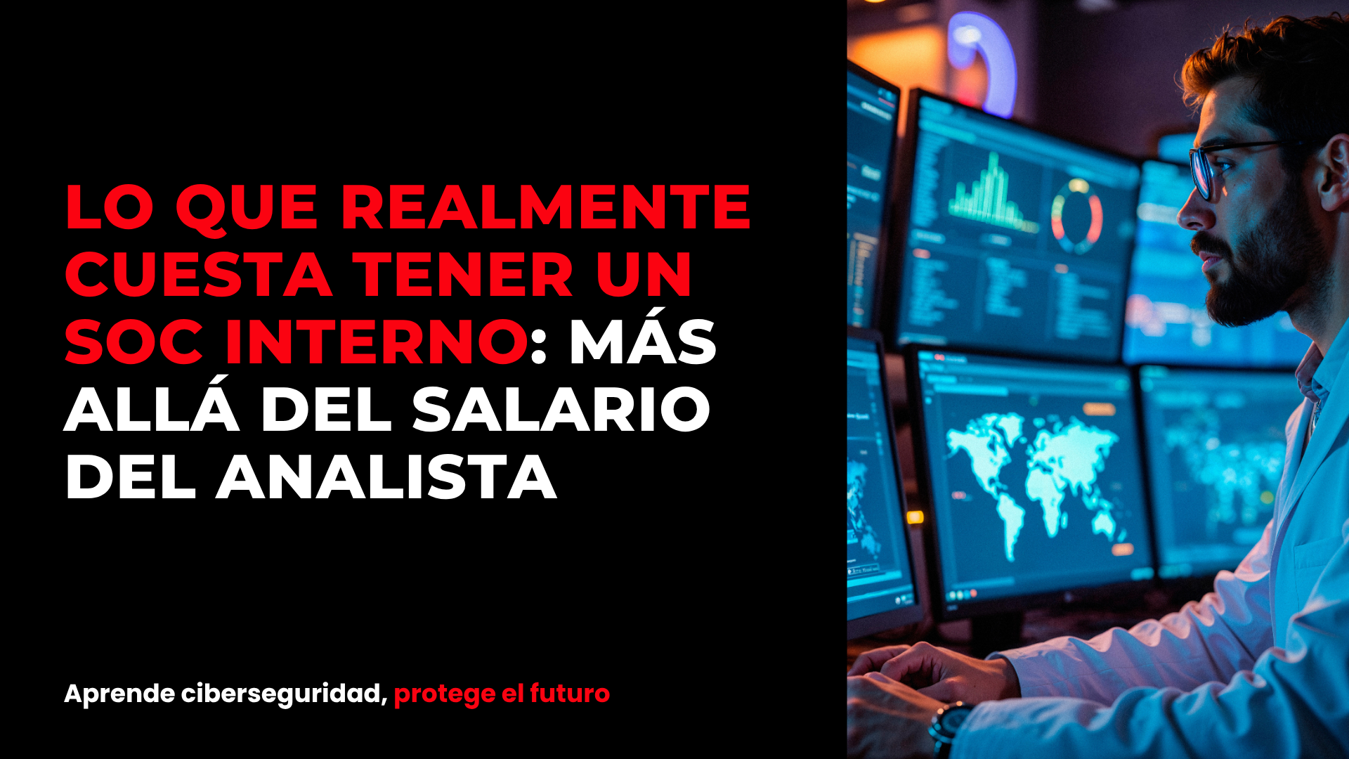 Lo que realmente cuesta tener un SOC interno: más allá del salario del analista